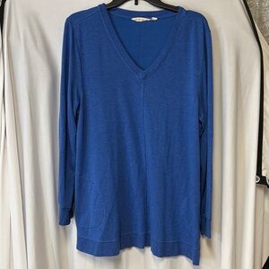 Soft Surroundings Vibrant Blue Sweater